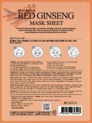 Yüz Maskesi Kırmızı Red Ginseng Baroness Orjinal Kore