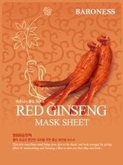 Yüz Maskesi Kırmızı Red Ginseng Baroness Orjinal Kore