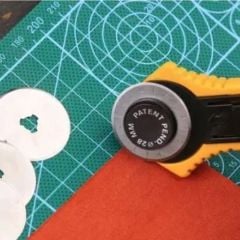 A4 Kumaş Kesim Matı