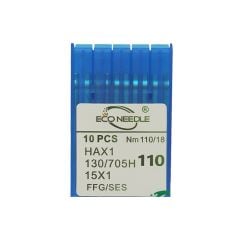 ECO NEEDLE Ev Tipi Dikiş Makine İğnesi 18 Numara HAX1 18 (10 Adet)