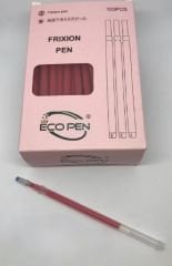 Eco Pen Frixion Isı ile Uçan Kalem Kırmızı (100 Adet) Kutu