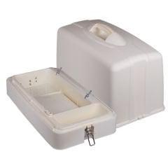 Dikiş Makine Çantası Menteşeli (Krem)