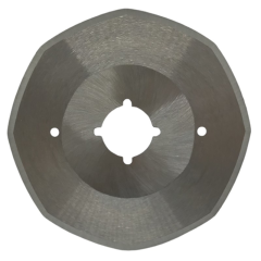 Yuvarlak Bıçaklı Kumaş Kesim Motoru Bıçağı 8 Köşe (Çap 10cm)