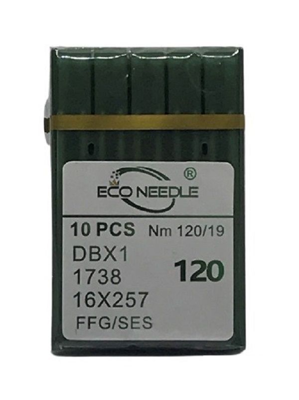 ECO NEEDLE Düz Makine İnce Dip Dikiş İğnesi (DBX1) SES 19/120 (10 Adet)