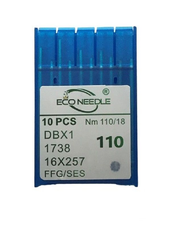 ECO NEEDLE Düz Makine İnce Dip Dikiş İğnesi / DBX1 SES 18/110 (100 Adet)