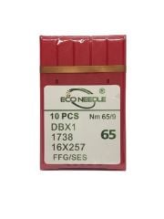 ECO NEEDLE Düz Makine İnce Dip Dikiş İğnesi / DBX1 SES 9/65 (10 Adet)