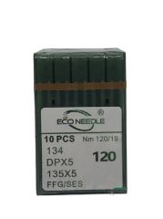 Eco Needle Düz Kalın Dip Dikiş İğnesi / DPX5 19/120 (100 Adet)