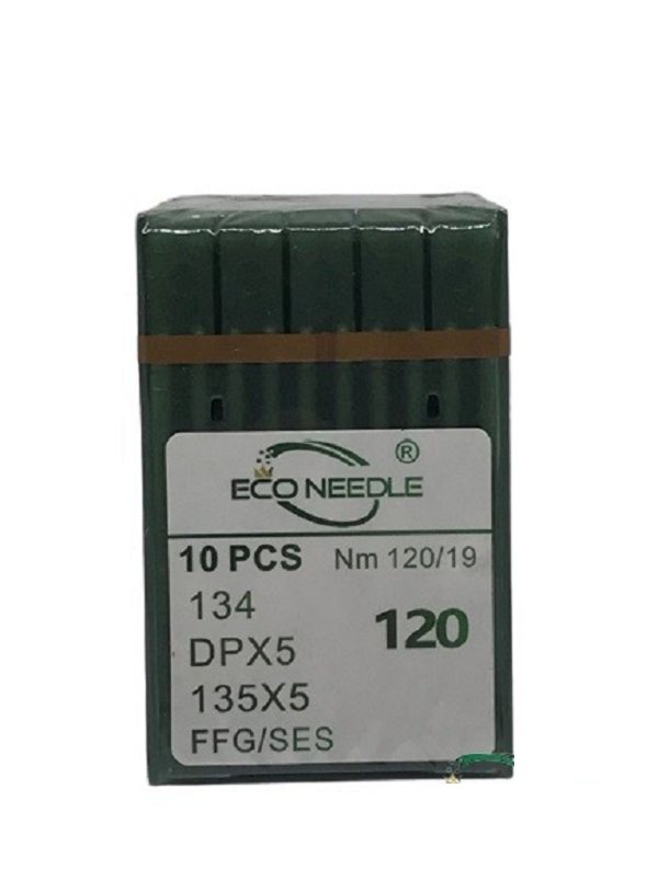 Eco Needle Düz Kalın Dip Dikiş İğnesi / DPX5 19/120 (10 Adet)