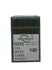 Eco Needle Düz Kalın Dip Dikiş İğnesi / DPX5 19/120 (10 Adet)