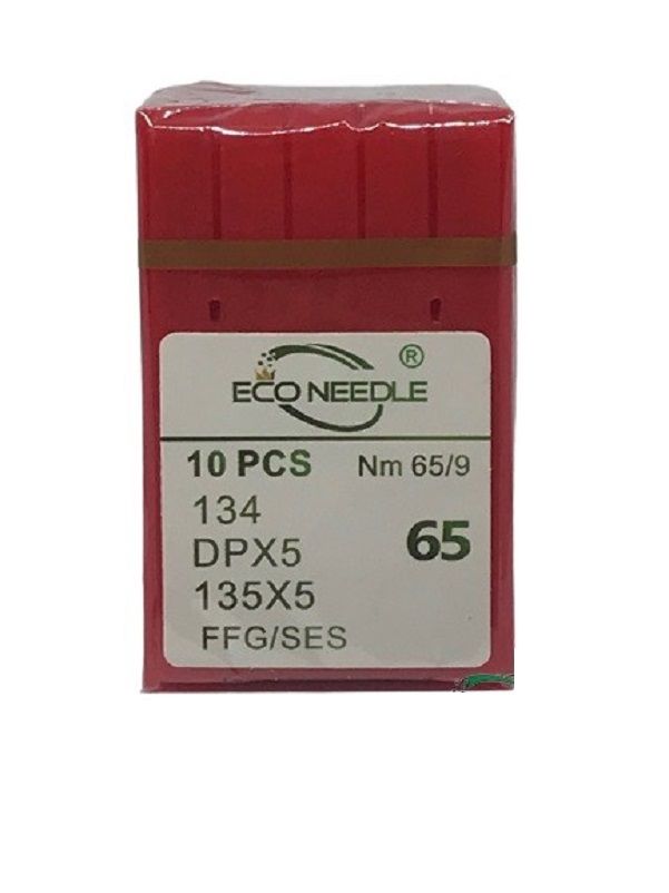 Eco Needle Düz Kalın Dip Dikiş İğnesi / DPX5 SES 9/65 (100 Adet)