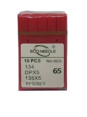 Eco Needle Düz Kalın Dip Dikiş İğnesi / DPX5 SES 9/65 (100 Adet)