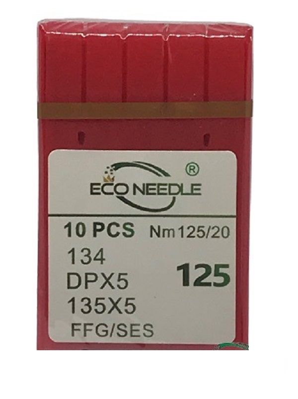 Eco Needle Düz Kalın Dip Dikiş İğnesi / DPX5 SES 20/125 (10 Adet)