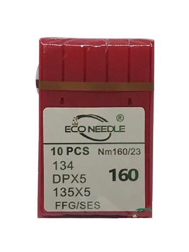 Eco Needle Düz Kalın Dip Dikiş İğnesi / DPX5 SES 23/160 (10 Adet)