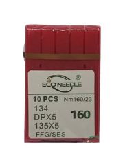 Eco Needle Düz Kalın Dip Dikiş İğnesi / DPX5 SES 23/160 (10 Adet)