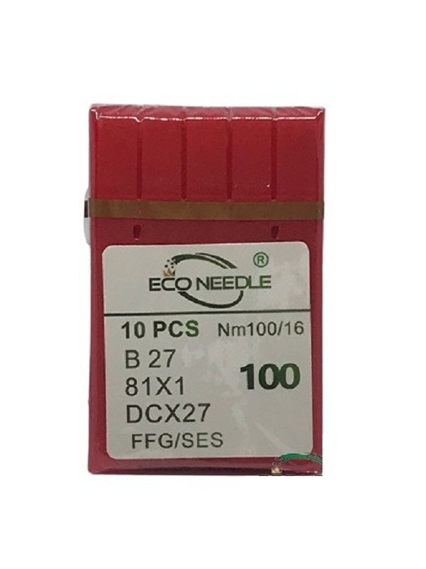 Eco Needle Overlok Dikiş İğnesi / DCX27 SES 16/100 (10 Adet)