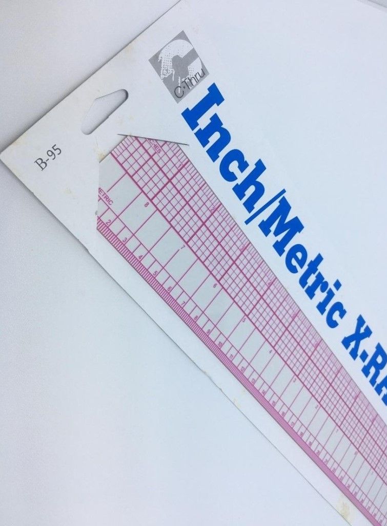 Fransız Eğrisi Şeffaf Terzi Kesim Cetveli B95