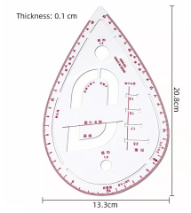 Fransız Eğrisi Terzi Viraj Cetvel 6403