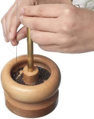 Kolay Boncuk Dizme Aparası Ahşap